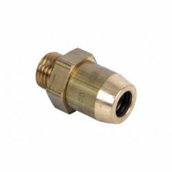 CONECTOR RAUFOSS TUBO 1/4-ROSCA 10X100