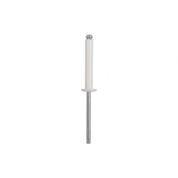 REMACHE ALUMINIO NORMAL BLANCO 3.2 X 15 MM