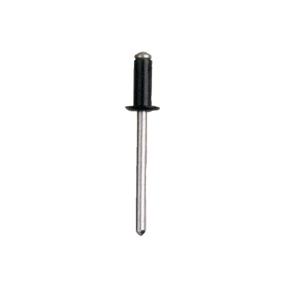 REMACHE ALUMINIO NORMAL NEGRO 4 X 20MM