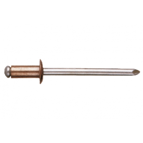 REMACHE COBRE ACERO 4,8 X 10 MM