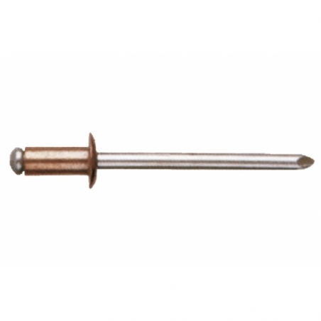 REMACHE COBRE ACERO 4,8 X 10 MM