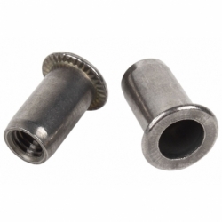TUERCAS REMACHABLES A-2 ANCHAS M4
