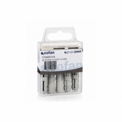 BL 12UDS TACO POLIETILENO 6MM.