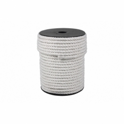 CARRETE CUERDA NYLON MATE 4/C 12 MM 100 MTS BCO