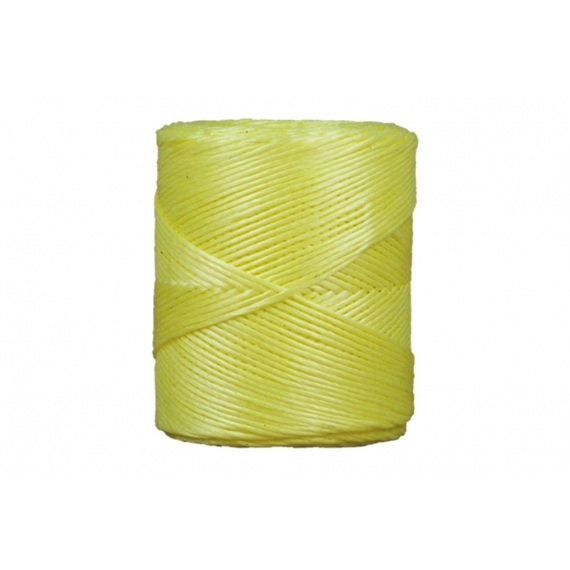 Cuerda elástica amarilla (PP), bobina de 100 m