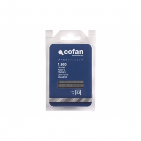 BLISTER DE GRAPAS 53/6MM (1.960 PCS)