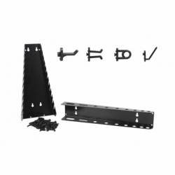 KIT ACCESORIOS PANEL PORTA HERRAMIENTAS 62 PCS