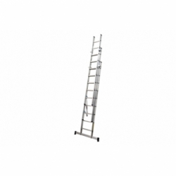 ESCALERA ALUM. TRIPLE 9 PELD. 2,50+2,50+2,50 MTS