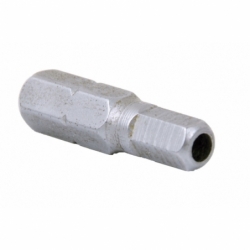 PUNTA.DEST.HEXAG. INVIOLABLE 4 25MM.venta unitaria