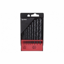 ESTUCHE BROCAS HSS - MEDIDAS: 1 - 10mm (10 pcs)