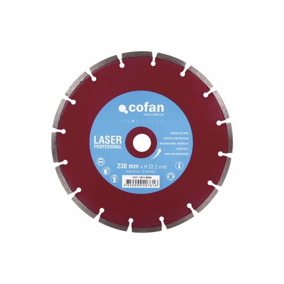 DISCO DIAM. UNIVERS.PROFES.LASER 115mm.
