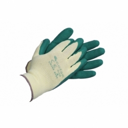 GUANTE LATEX RUGOSO VERDE TALLA 10