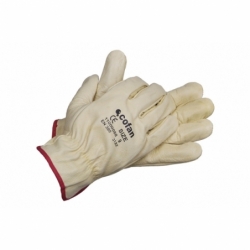 GUANTES PIEL VACUNO AMARILLO T-11