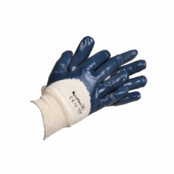 GUANTES NITRILO AZUL T-8