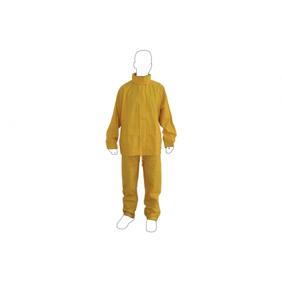 TRAJE DE AGUA PU/PVC AMARILLO TALLA S