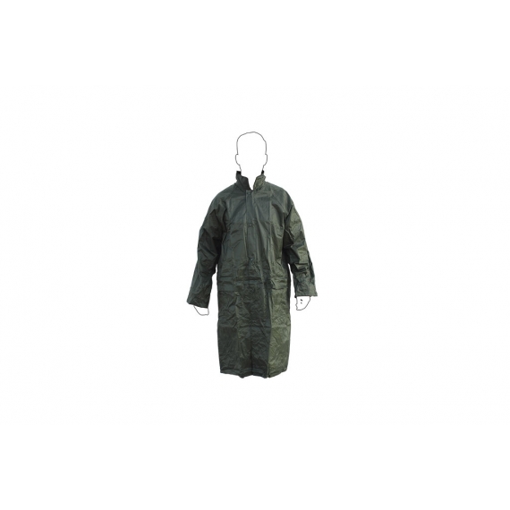 ABRIGO DE LLUVIA VERDE POLIESTER/PVC TALLA-L