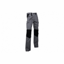 PANTALON TRABAJO LENOIR 280gms/m GRIS-NEGRO T-40