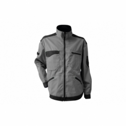 CHAQUETA TRABAJO BENZ 280gms/m GRIS-NEGRO T-XL