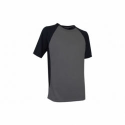 CAMISETA TRANSPIRABLE PILOTE GRIS-NEGRA 160g/m2 T-L