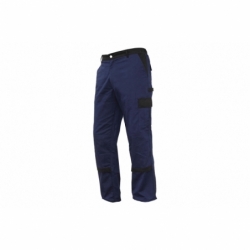 PANTALON TRAB. FLEX. JANO SLIM FIT MARINO/NEGRO T-50