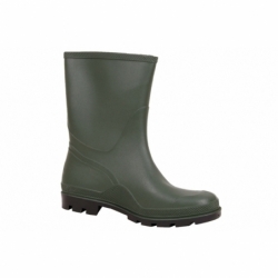 BOTA PVC VERDE MEDIA CAÑA TALLA 36