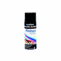 PINTURA ACRIL. 400ML 9005-NEGRO BRILLO