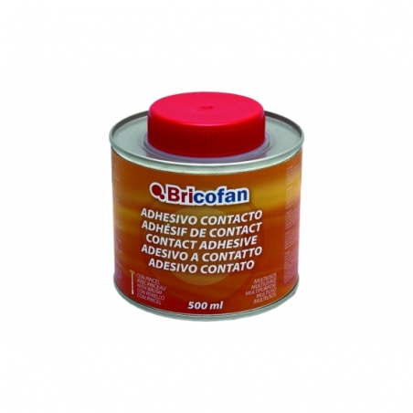 BOTE ADHESIVO CONTACTO BRICOFAN C/PINCEL (500ML)