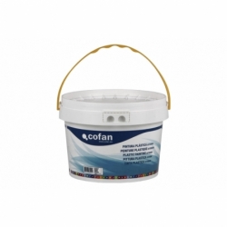 PINTURA PLÁSTICA EXTERIOR 5 KG BLANCO