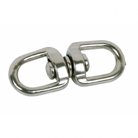 TORNIQUETE GIRATORIO   NIQUELADO 13X13mm