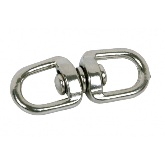 TORNIQUETE  GIRATORIO NIQUELADO 16X16mm