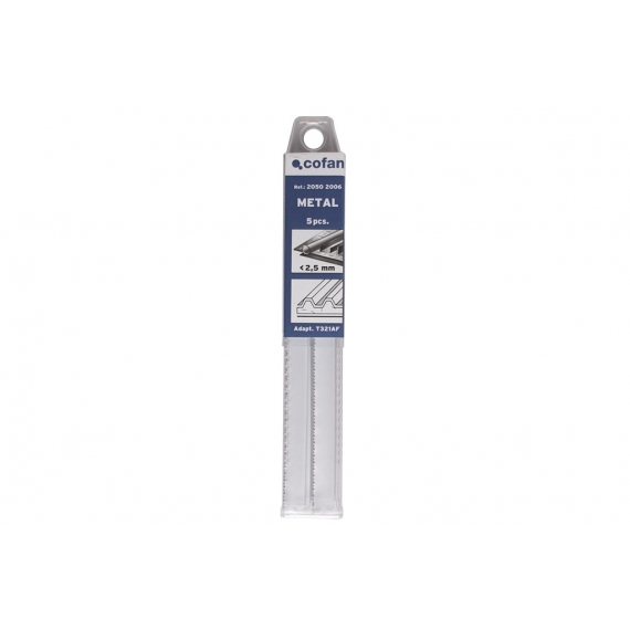 SIERRA CALAR (5PCS) T118AF BIME 67X1,1-1,5 METAL