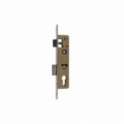 Cerradura Embutir+cerradero D85 E25 F22 Níquel (P/Metal 2