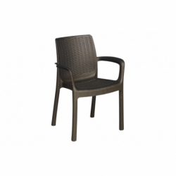 SILLÓN MOD.ELEGANTE RATÁN ANTRACITA