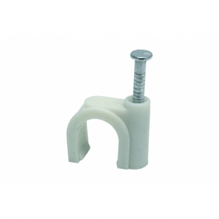 GRAPA PLASTICA CABLE REDONDO 8MM