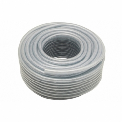 MANGUERA PVC CRISTAL C/REFUERZO 10x16mm/50m 2