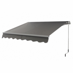 TOLDO MOD. NQ001 COLOR GRIS 4x3,0 mts MANUAL