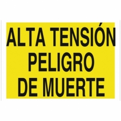 SEÑAL POLIESTIRENO 297X210 MM