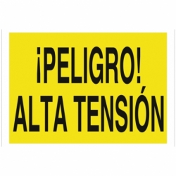 SEÑAL POLIESTIRENO 297X210 MM