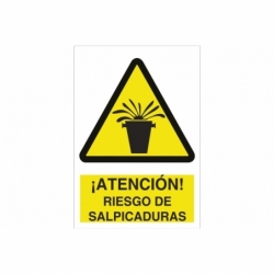 SEÑAL ADHESIVA 210X148 MM.