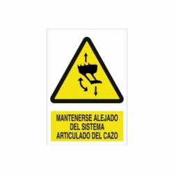 SEÑAL ADHESIVO 297X210MM.