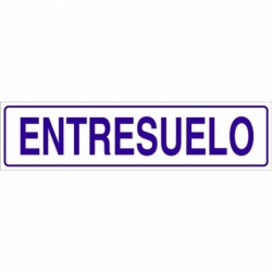 SEÑAL GLASSPACK ADHESIVA 250X62MM.