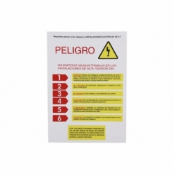 SEÑAL POLIESTIRENO 420X297MM.