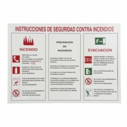 SEÑAL LUMINISCENTE 420X297MM.