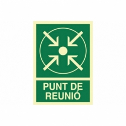 SEÑAL LUMINISCENTE 420X297MM.