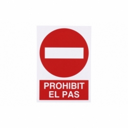 SEÑAL POLIESTIRENO 420X297 MM