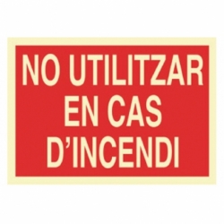 SEÑAL LUMINISCENTE 420X297MM.