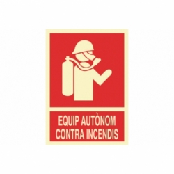 SEÑAL LUMINISCENTE 420X297MM.