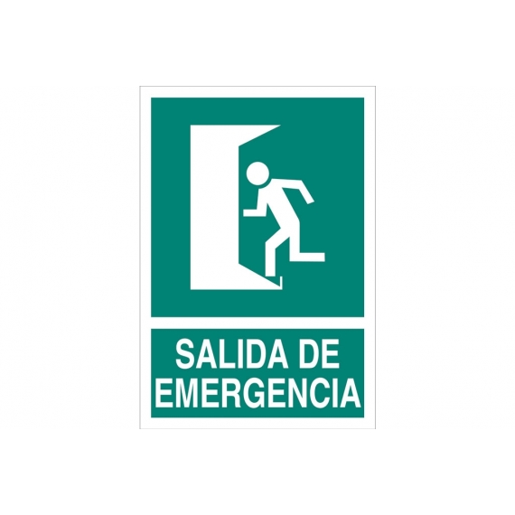 SEÑAL LUMINISCENTE 420X297mm.