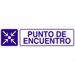 SEÑAL GLASSPACK ADHESIVA 250X62mm.