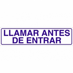 SEÑAL GLASSPACK ADHESIVA 250X62MM.